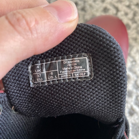 Dr. Martens | red Leyton boots - Picture 7 of 9